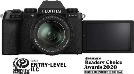 Fujifilm X-S10 Mirrorless design