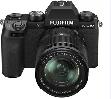 Fujifilm X-S10 Mirrorless design