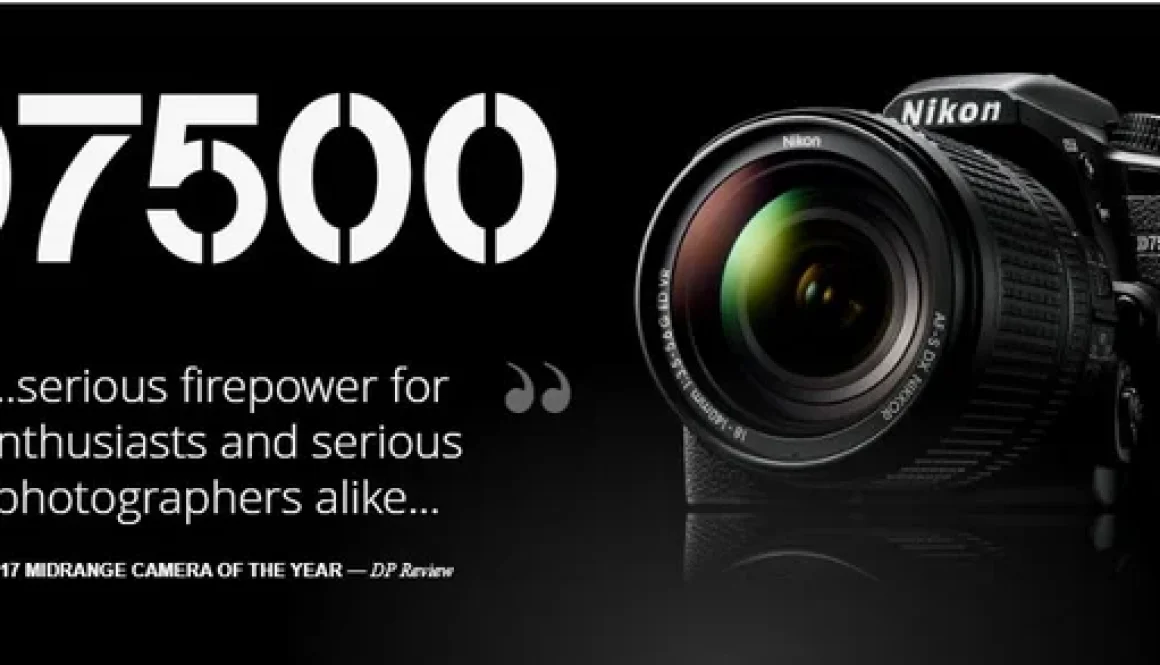 Nikon d7500 camera