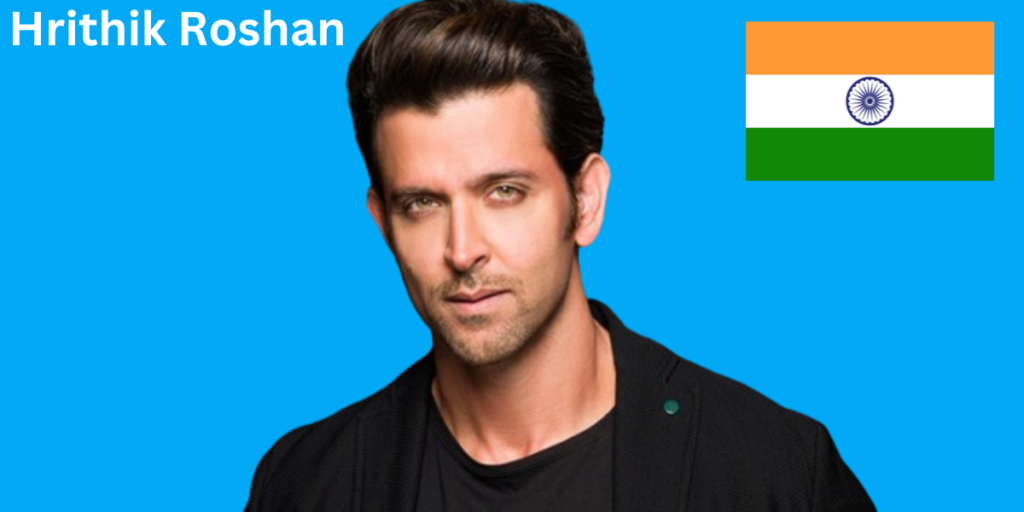 An image of the handsome Bollywood actor, Hrithik Roshan.